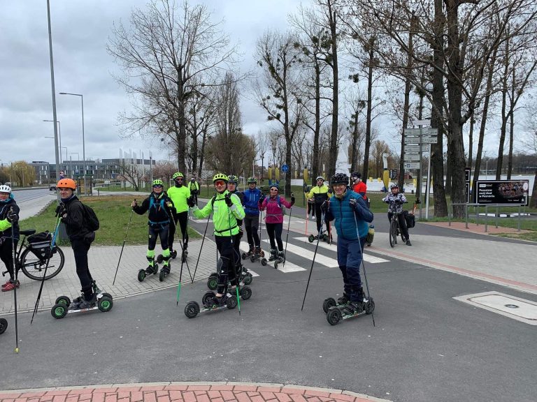 Rajd Poznański  na rolkach terenowych 2022r.