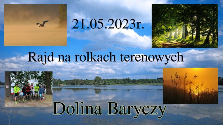 Rajd w Dolinie Baryczy na nartorolkach